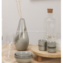 Ceramic Sand Farmhouse Vase